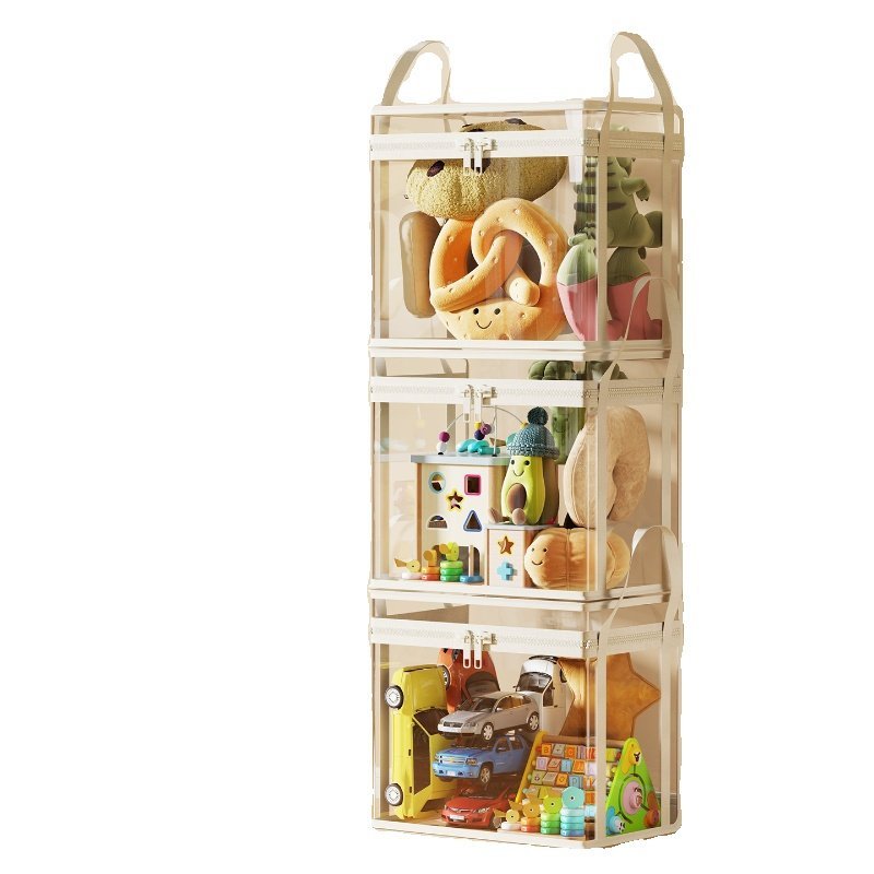 Balde de armazenamento de boneca Rack de armazenamento de brinquedos de pelúcia doméstico grande capacidade totalmente t