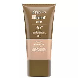 Mantecorp Episol Color FPS 30 Pele Clara - Protetor Solar em Oferta na Shopee