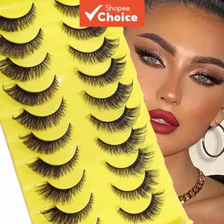 Cílios Cômicos Angulares Com Tema Fox , Estilo Europeu , Aparência De Fada Barbie De Comprimento Total em Oferta na Shopee