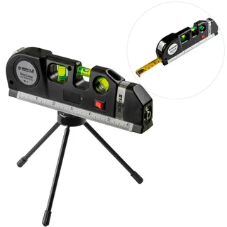 Nível a laser alcance de 6 metros com trena e tripé NL6 Schulz em Oferta na Shopee