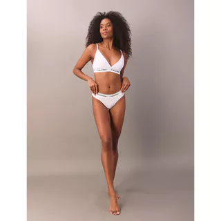 Top Triangulo Modern Cotton Calvin Klein Underwear  Claro - Branco em Oferta na Shopee