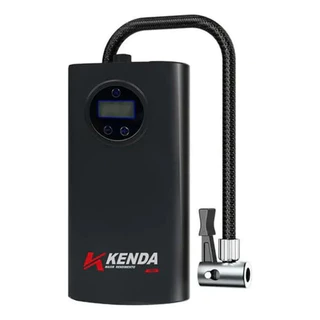 Calibrador Inflador Dgigital Portátil Kenda Mini Compressor Preto 5v