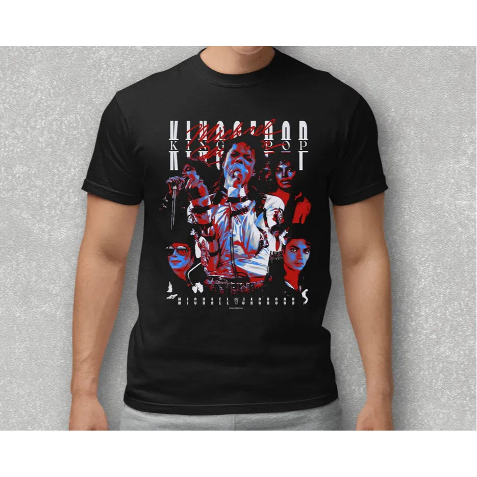 Camisa Michael Jackson Bad World Tour 1988 Camiseta Unissex 100