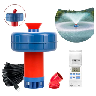 Aerador Chafariz Piscicultura 1100W 220V Com Temporizador Ideal Para Tanques Viveiros e Lagos Alta Vazão e Oxigenação em Oferta na Shopee