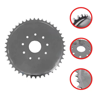Coroa 44 Dentes Bicicleta Motorizada Moskito Kit Motor 2t em Oferta na Shopee