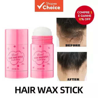 Cera Modeladora para Cabelo em Bastão, Longa Duração, 40g em Oferta na Shopee