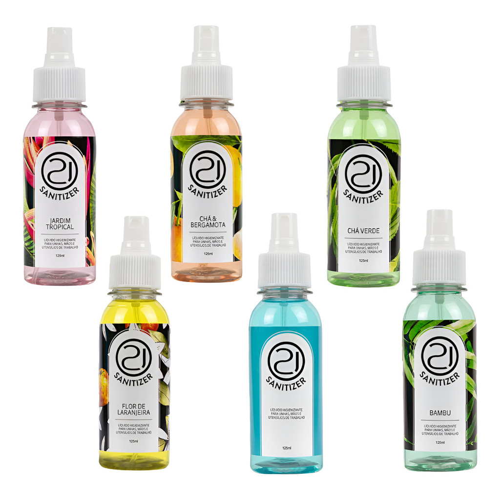 Sanitizer Prep Higienizador 120ml Linha Completa Nails 21 | Shopee