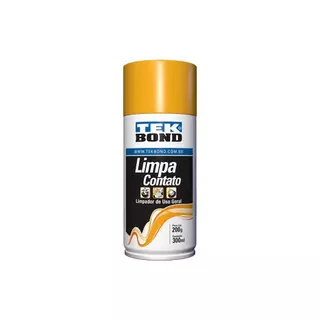 Limpa contato para elétricos tipo spray com 300 ml - TEKLIMP-300 - TekBond em Oferta na Shopee