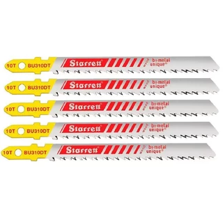 Lâmina serra tico tico 50 mm bimetal para madeira 10 dentes - BU310DT Starrett em Oferta na Shopee