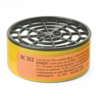 Cartucho para máscara respiratória - RC-203 - Carbografite em Oferta na Shopee