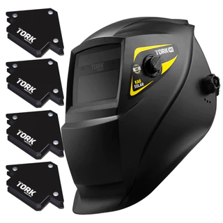 Mascara de Solda Automática 4K com Regulagem MSEA-901 E 4 Esquadro Magnético EM-9012 Super Tork em Oferta na Shopee