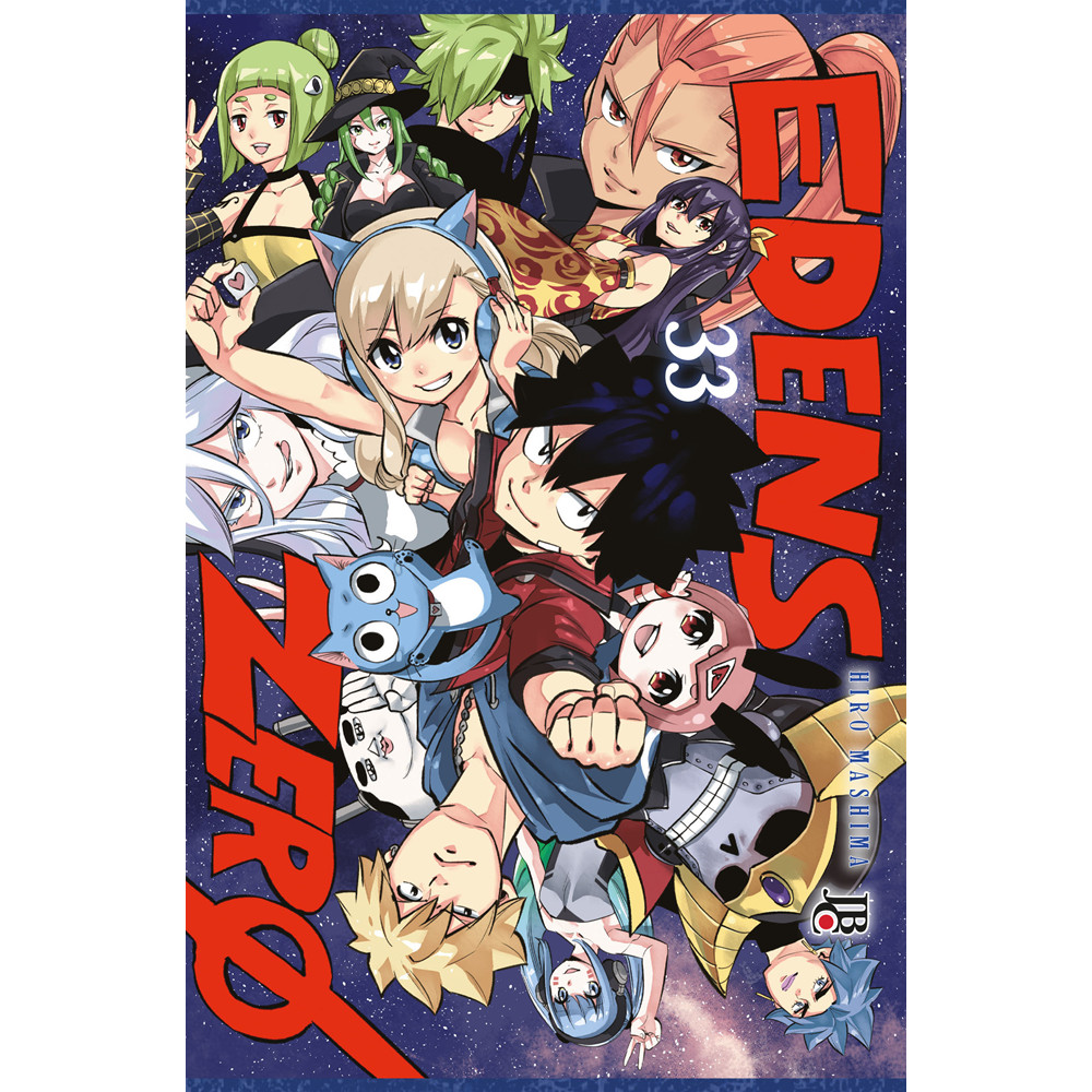 Mangá - Edens Zero Vol. 33 - por Hiro Mashima - Editora JBC ISBN