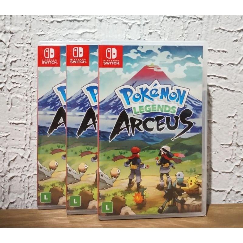 Pokemon Legends Arceus Switch Lacrado | Shopee Brasil