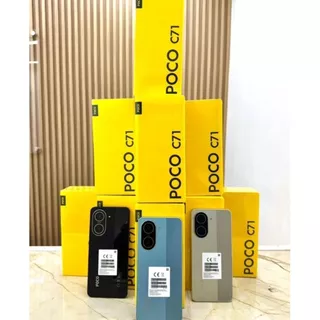 Celular Smartphone Xiaomi Poco C71 128GB/4GB / 64GB/3GB Dual Sim Global