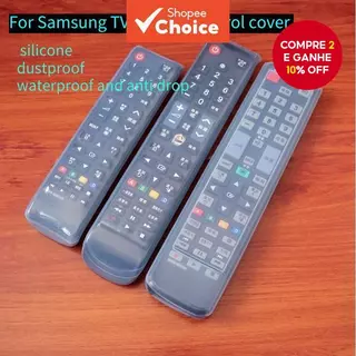 Para Samsung TV Capa De Controle Remoto silicone De Alta Definição À Prova De Poeira D'água E anti-Queda em Oferta na Shopee
