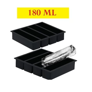 Forma Silicone Gelo Vermelho Ou Preto Retangular 17x14CM Multicolorido De Desenformar Para Gelos Multiuso E Top Útil em Oferta na Shopee