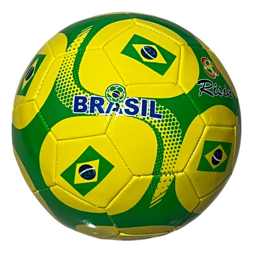 Bola De Futebol Verde E Amarela Seleção Brasileira Amarelo em Oferta na Shopee