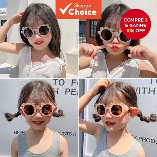 Óculos De Sol Dobráveis Para Bebês UV400 , Infantis Com Design De Urso Fofo Viagens Ao Ar Livre E Praia