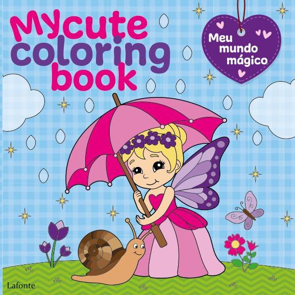 MEU MUNDO MAGICO - MY CUTE COLORING BOOK | Shopee Brasil