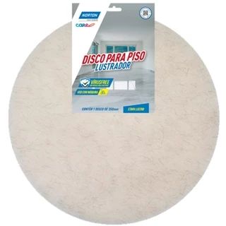 Disco lustrador de fibra para piso não abrasivo 350mm Norton em Oferta na Shopee