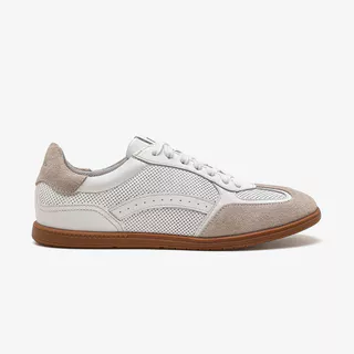 Tênis Feminino Olivia Couro Off White em Oferta na Shopee
