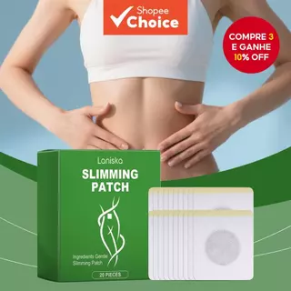Patch Contorno Corporal 20 unidades com Vitamina E & Vanilil Butil Éter para Sensação Aquecedora e Pele Suave em Oferta na Shopee