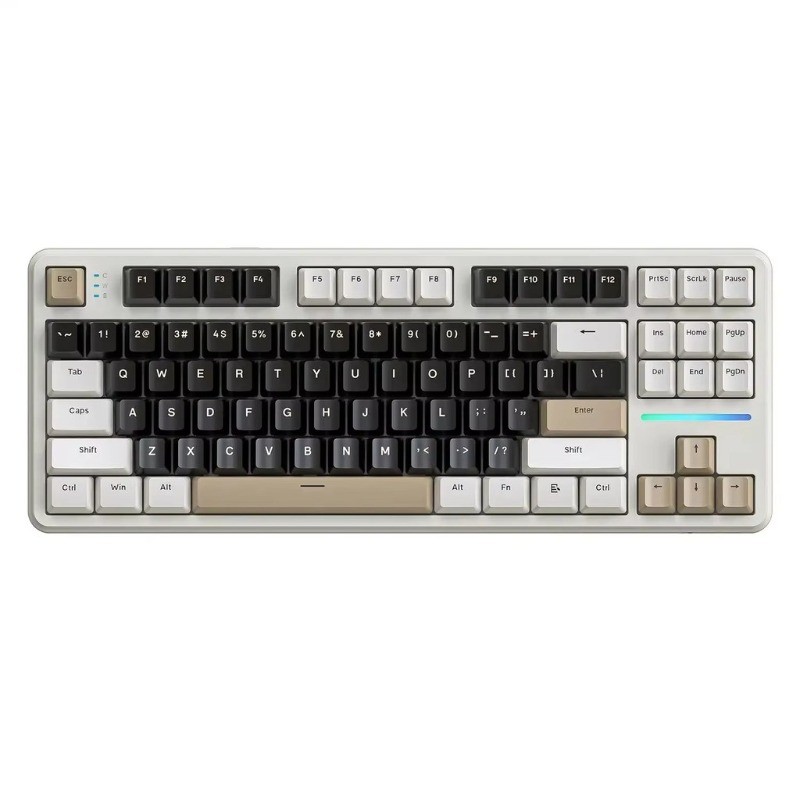 Teclado Mecânico Sem Fio ATTACK SHARK X87 Junta Intercambiável