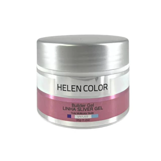 Gel Construtor Helen Color Linha Silver 35g Profissional – Alongamento e Blindagem forte e durável em Oferta na Shopee
