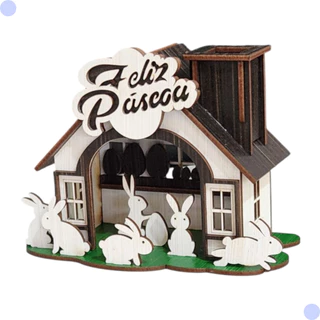 Brinde de Pascoa Mini Casinha Lembrancinha em Oferta na Shopee