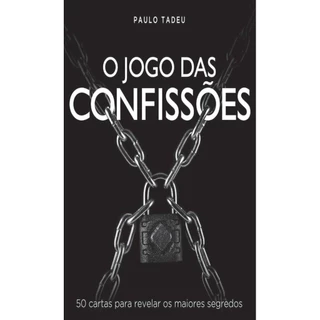 O jogo das Confissões 50 cartas para Revelar os maiores segredos em Oferta na Shopee