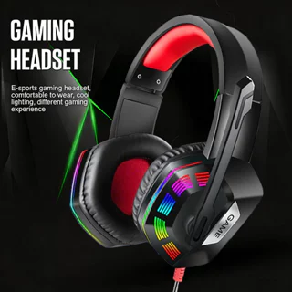 Headfone Gamer Fone de Ouvido Q8 Rgb Headset Gamer - Gaming Fone de Ouvido Com Fio em Oferta na Shopee
