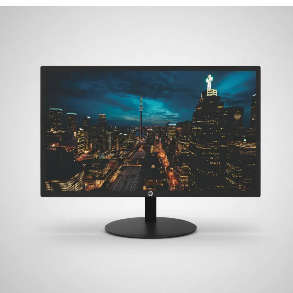MONITOR LED 20 POLEGADAS Brazilpc 20wr 1600X900 -Hdmi/vga/vesa Preto bivolt Bpc-20wr 75hz 