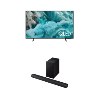 Samsung Vision AI TV 55" QLED 4K Q7F + Soundbar HW-B450F em Oferta na Shopee