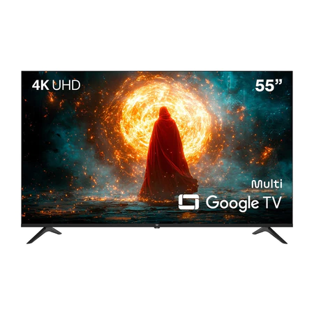 Smart TV DLED 55 Pol. 4K Multi Android 11 3 HDMI 3 USB Wi fi   55UF8G