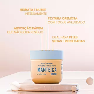 BELEZA BRASILEIRA HIDRATANTE CORPORAL MANTEIGA CORPORAL 200ML em Oferta na Shopee