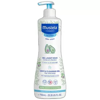 Mustela Suave - Gel de Banho 750ml em Oferta na Shopee