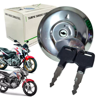 Tampa Tanque Combustível Titan 150 2004 Ate 2015 em Oferta na Shopee