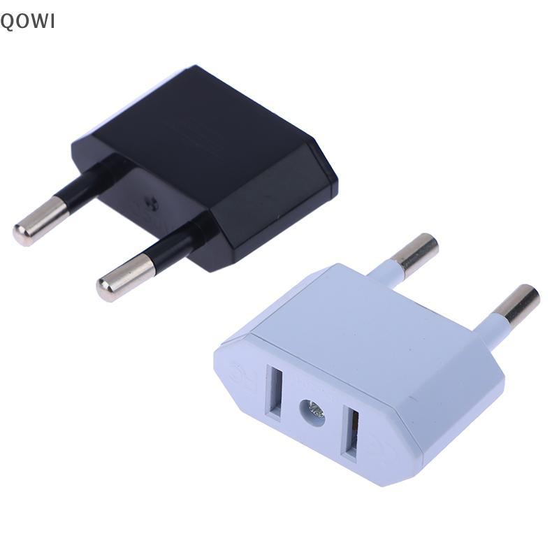 qo 2 Pçs Adaptador Da Ue Conversor De Viagem Americano China Eua Para ...