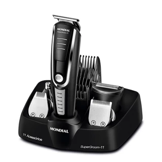 Aparador de pelos 11 em 1 Super Groom - BG-05 - Mondial em Oferta na Shopee