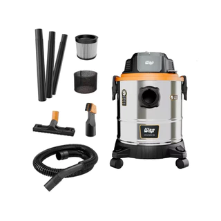 Aspirador de Pó e Água GTW 1900W 20L com Tecnologia Easy Cleaning Inox e Preto Wap