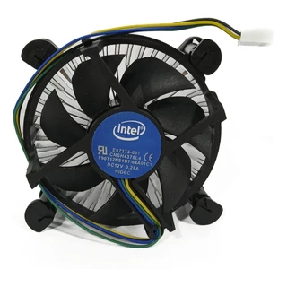 CPU Cooler Processador Intel LGA 1156 1155 1150 1151 1200 2400RPM Silencioso para CPU PC