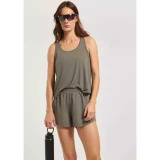 Regata Esportiva Feminina Nadador Cropped em Oferta na Shopee