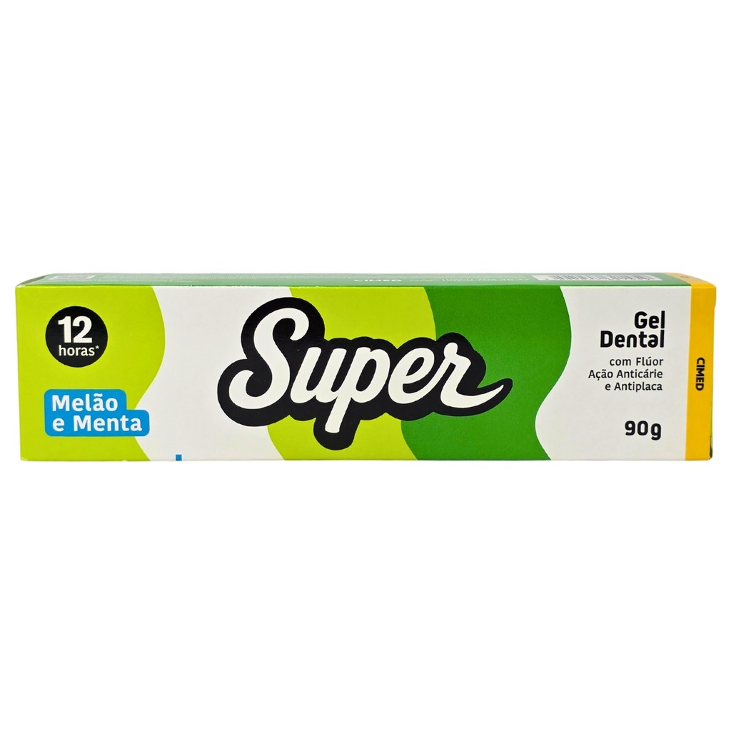 GEL DENTAL MELÃO E MENTA SUPER CIMED 90G