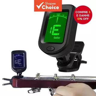 Miwayer Afinador Acústico de Guitarra – Afinador Cromático Digital de Presilha (Alimentado por Bateria) para Baixo, em Oferta na Shopee