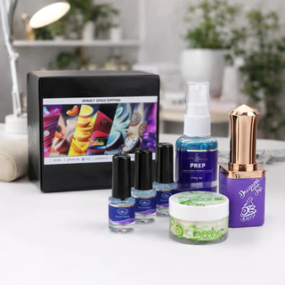 Piu Bella  Mini Kit Speed Dipping  Completo Unhas Profissionais Gel em Oferta na Shopee