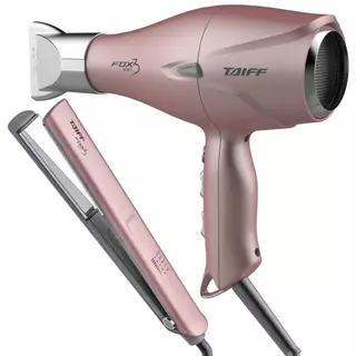 Kit Taiff Secador Fox 3 Rose 2200w 110v + Chapinha 230c° em Oferta na Shopee