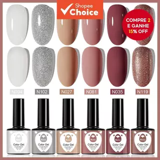 Conjunto De Esmalte Em Gel De 6 Cores Para Todas As Estações Kit De Unhas LED DIY Home Manicure Presentes Mulheres E Men em Oferta na Shopee