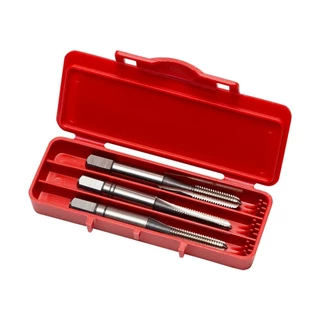 Jogo de macho manual aço rápido M7 x 1 mm DIN352 com 3 peças E100M7NO8 - Dormer em Oferta na Shopee