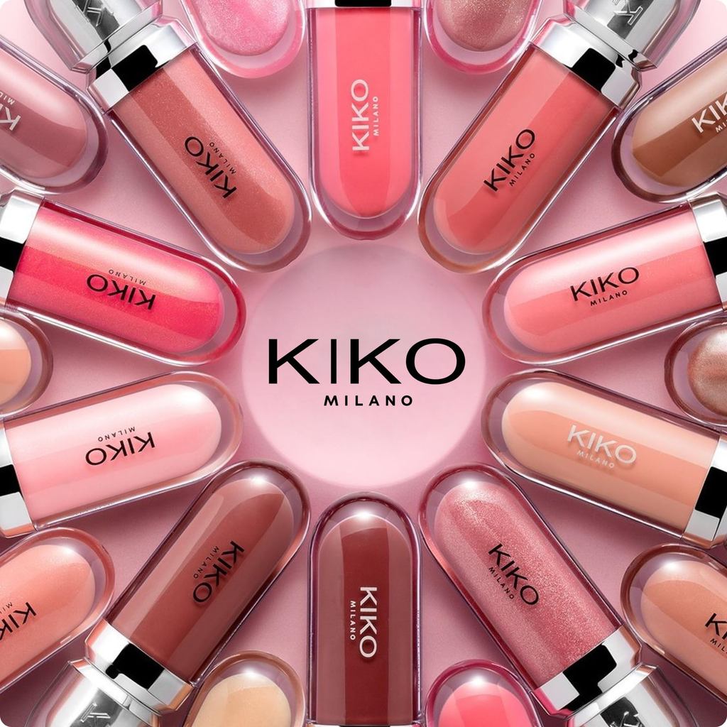 Gloss Labial Kiko Milano 3D Hydra Lipgloss Cor 18 Dourado