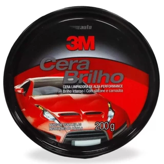 Cera automotiva auto brilho 200 g - 3M em Oferta na Shopee
